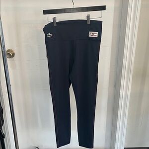 Lacoste Navy Leggings